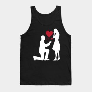 Marriage Proposal T-shirt Tank Top